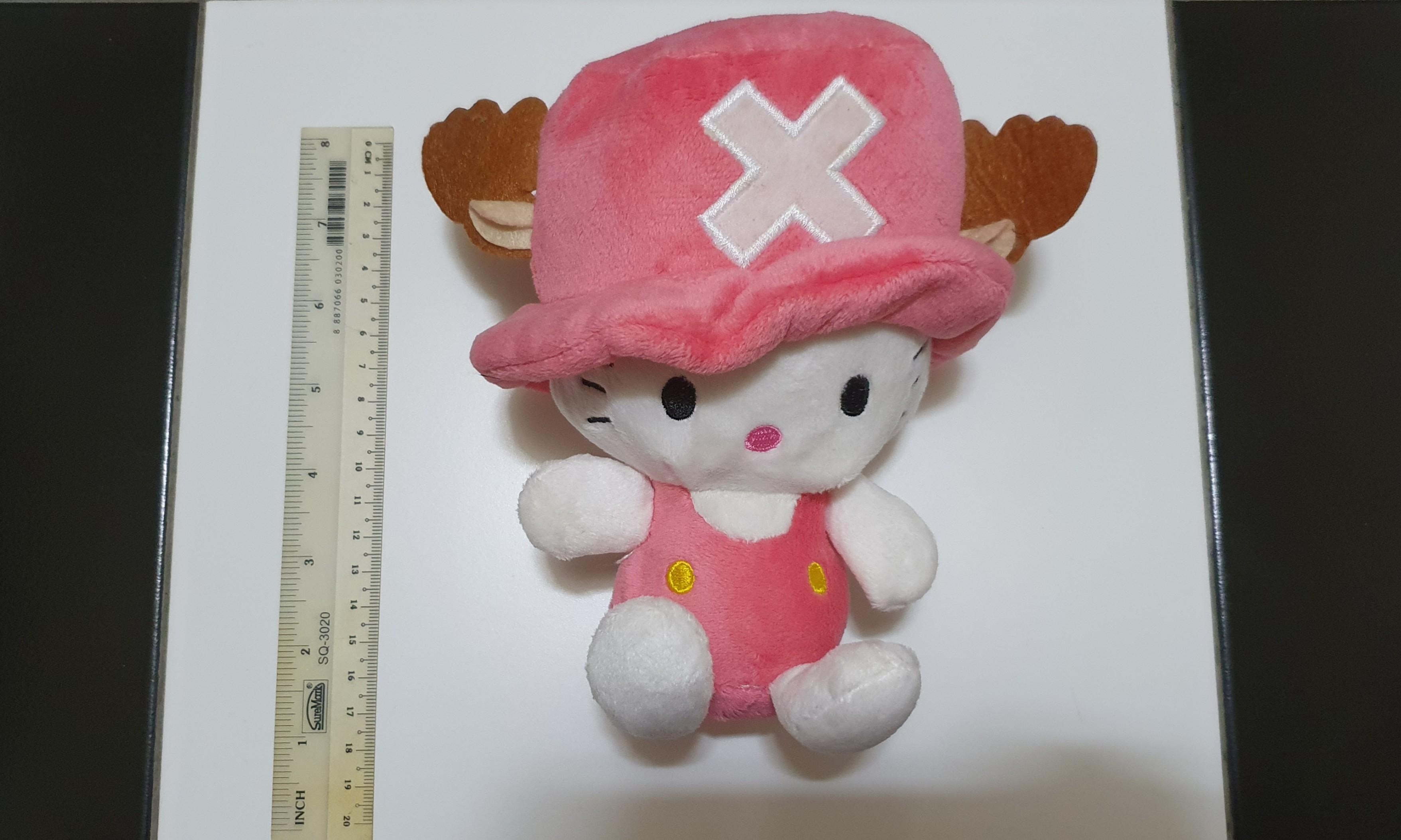 Hello Kitty x One Piece Chopper Plush, Hobbies & Toys, Toys & Games on