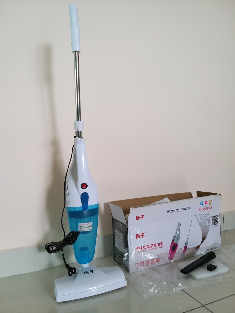Standing Stick Vacuum High Power Suction 600w Vacuum Cleaner Sky Blue Colour Kitchen Appliances On Carousell