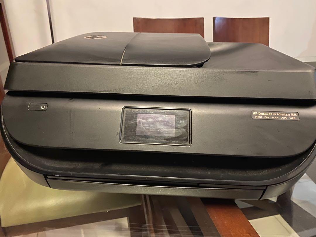 Hp Deskjet Ink Advantage 4675 Computers Tech Printers Scanners Copiers On Carousell