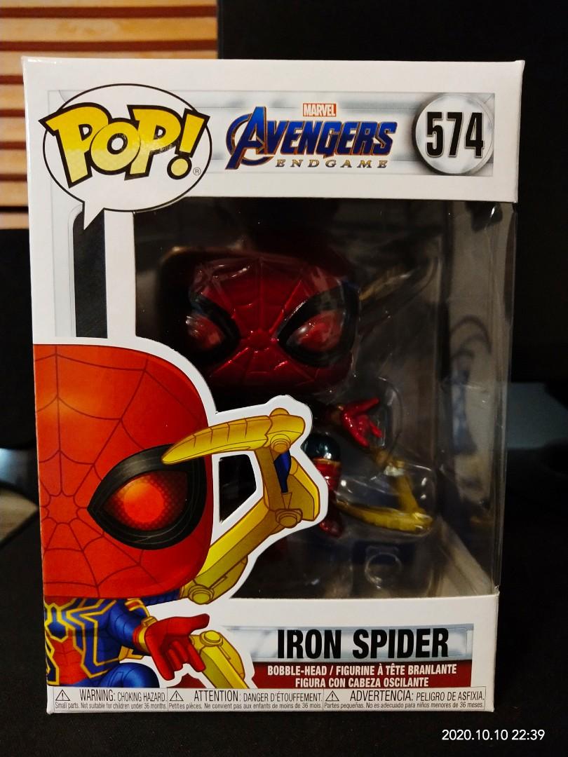 iron spider pop figure