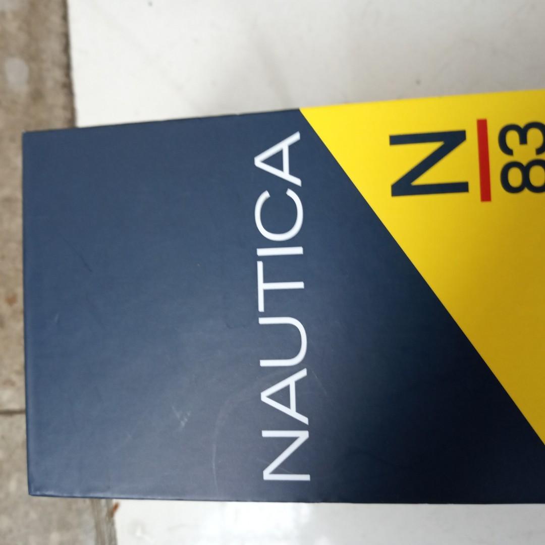 Jam Nautica N83 solar powered blue, Fesyen Pria, Jam Tangan di Carousell