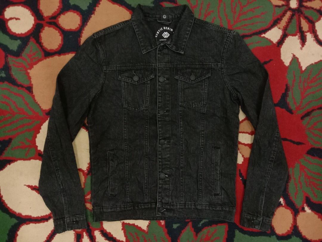 Jay jays black denim jacket jeans, Men 