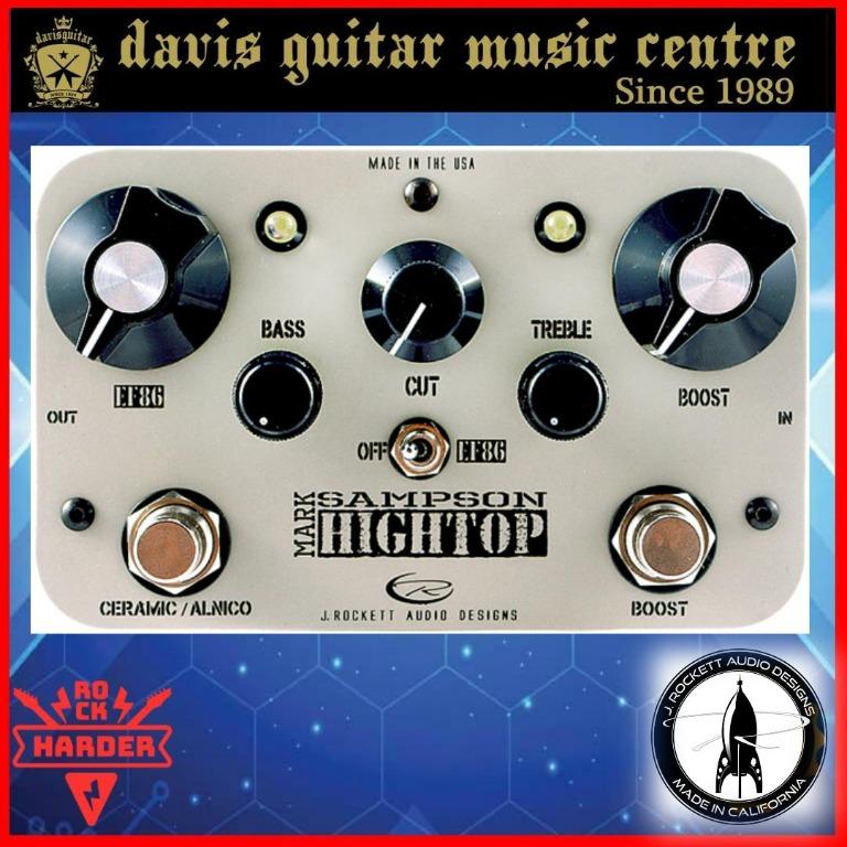 ギター J.RockettAudioDesigns MarkSampsonHighTop J. Rockett Audio Designs and Mark Sampson 