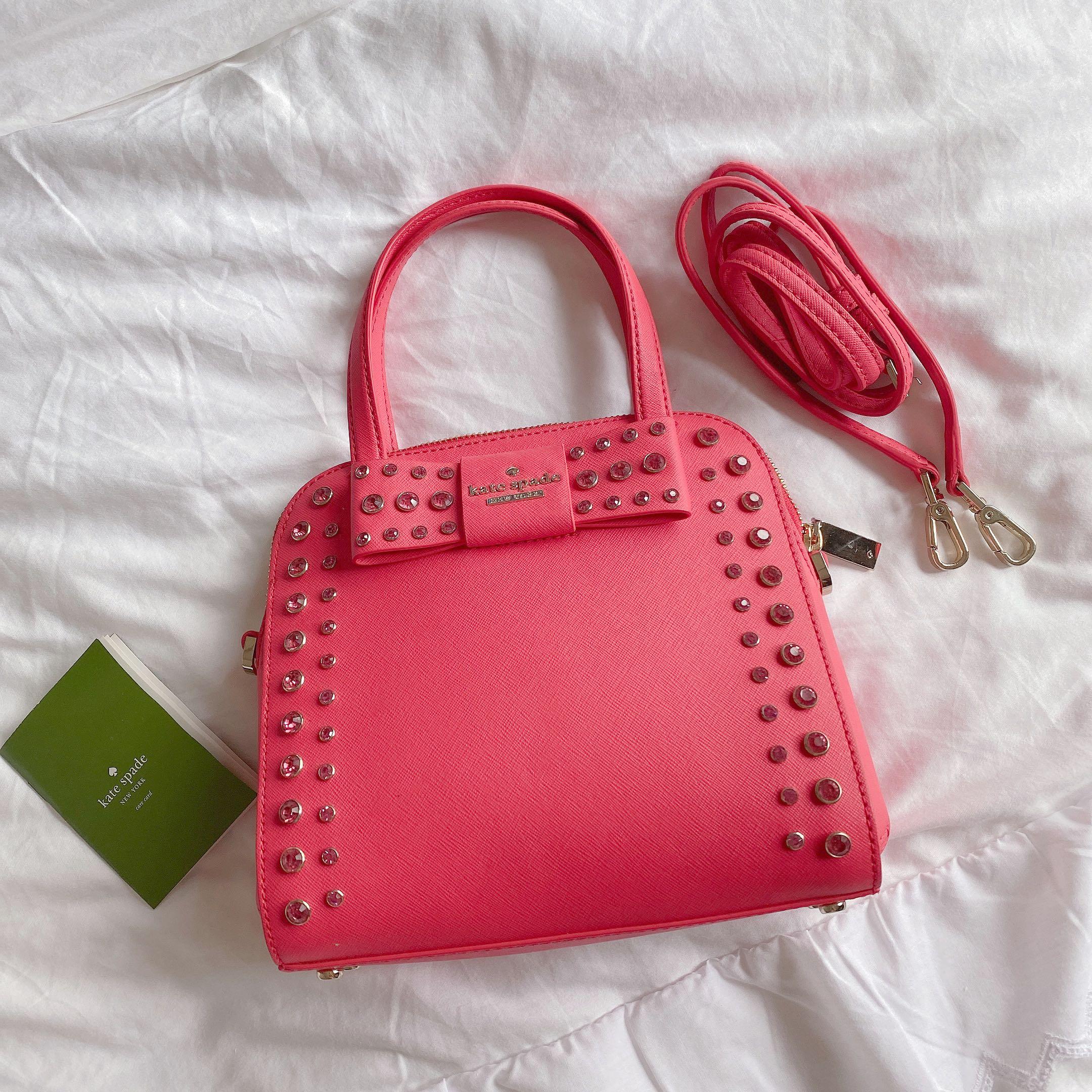 Kate Spade] Light Pink Tote Bag, Luxury, Bags & Wallets on Carousell
