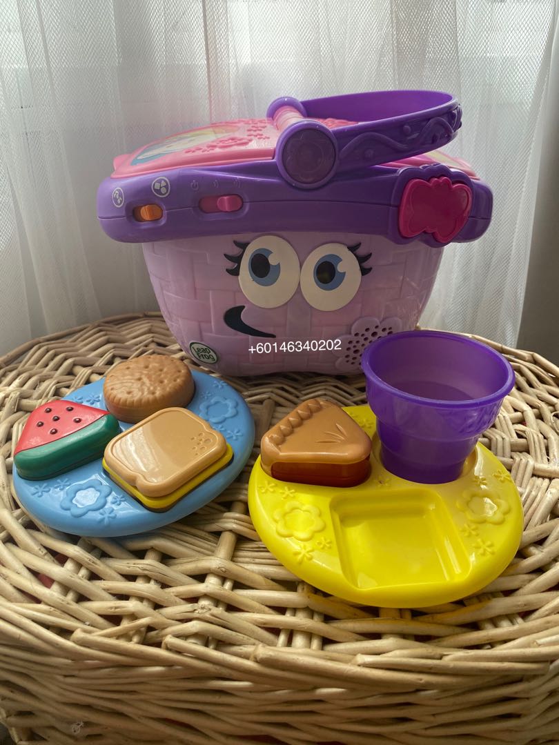 leapfrog picnic basket toy