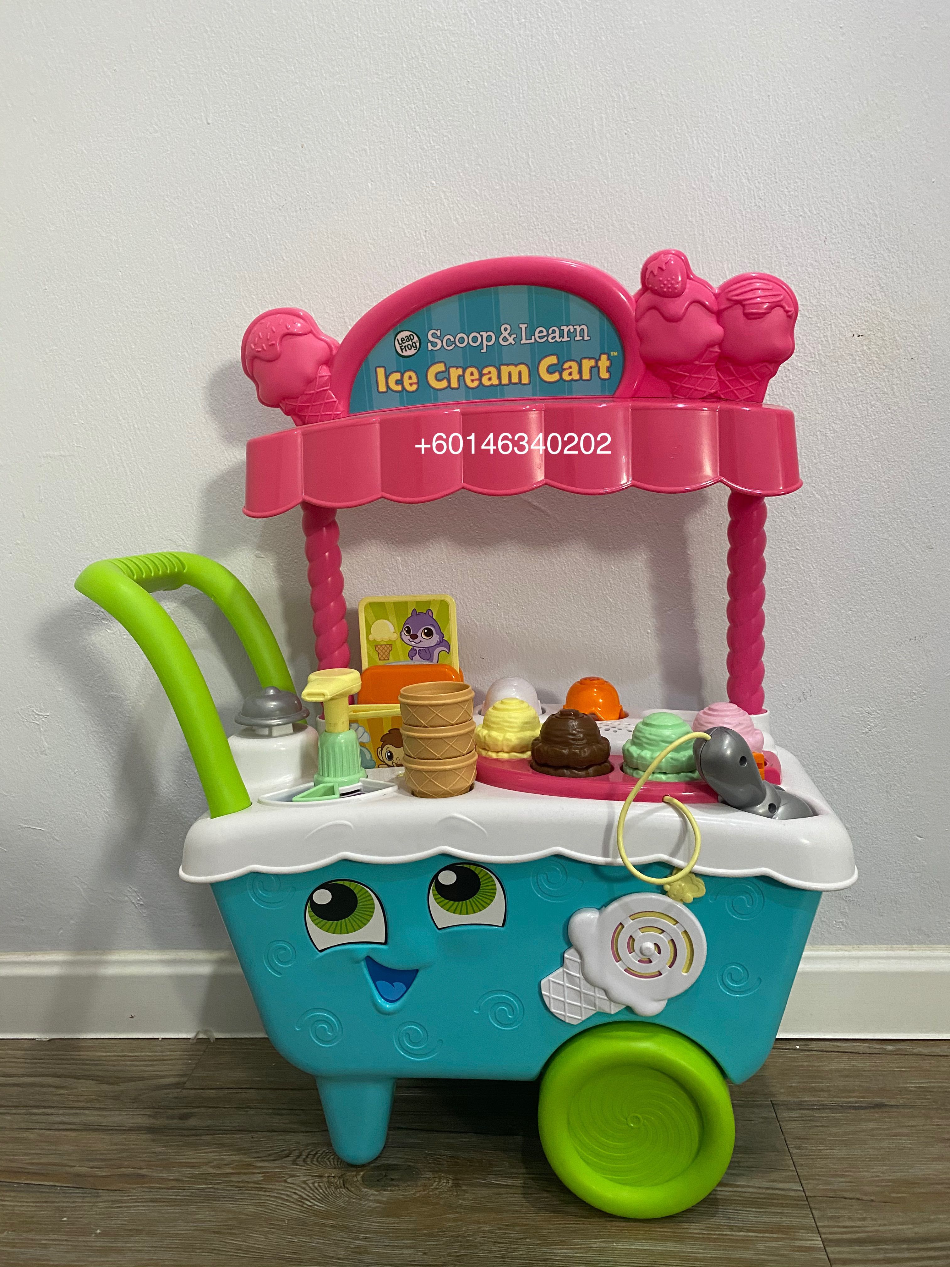 Leapfrog Scoop and Learn Ice Cream Cart Hobbies Toys Toys