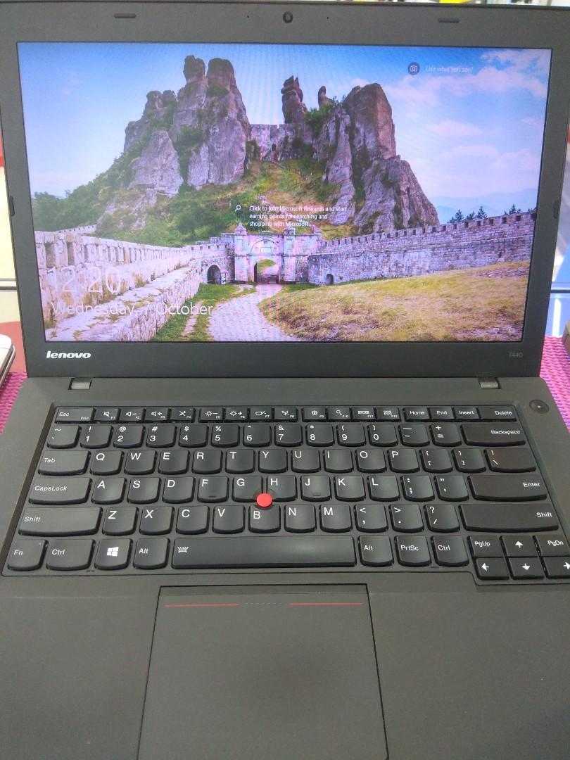 Lenovo Thinkpad T440 Intel I5 Ram 8gb Electronics Computers Laptops On Carousell