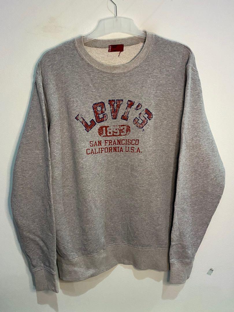 Levi's Vintage Crewneck Sweater, Fesyen 