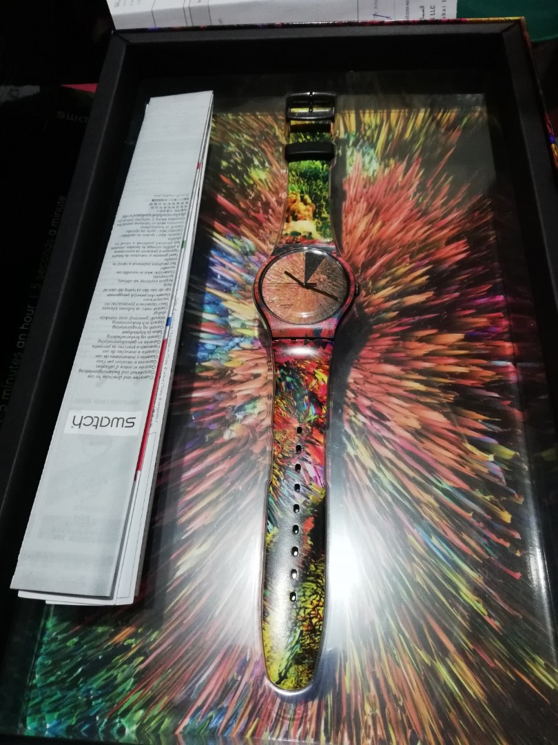 Swatch Off watch SUOZ162S, designed by José Carlos Casado