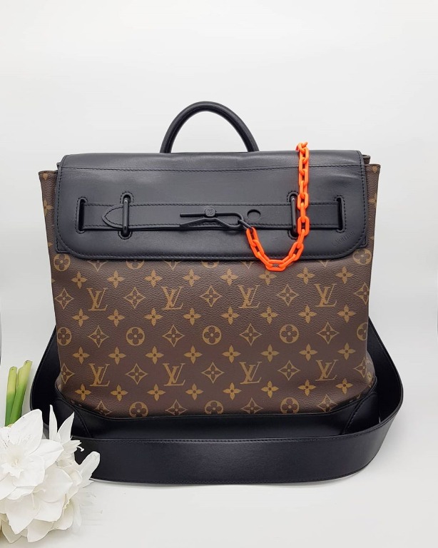 Louis Vuitton Virgil Abloh Steamer PM, Luxury, Bags & Wallets on