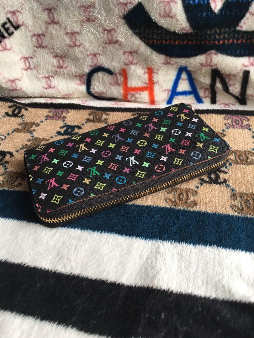 LV Multicolor Long Wallet (Category: Luxury Bags & Wallets) located in Tuguegarao City. Submitted by prelovedbykhelria (Listing ID 1040831135, Image 1). Description: with date code comes with care card, box, dust cover Never been used Excellent condition Very nice in actual *flaw: with cracks on both sides due to long term storage (see pic) Free shipping.