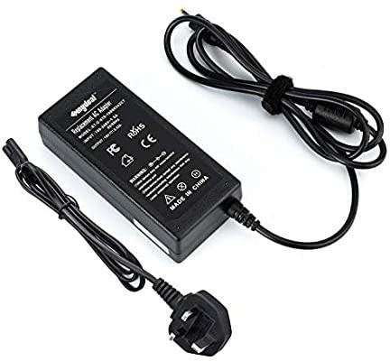 5.5 x 1.7mm 65W Acer Laptop Power Adapter Charger for Acer Aspire 1 3 5 A114 A314 A315 A317 A515 Aspire One E1 E5 E17 E14 E15 E17 ES1 Notebook 19V 3.42A Power Cord Connector Size