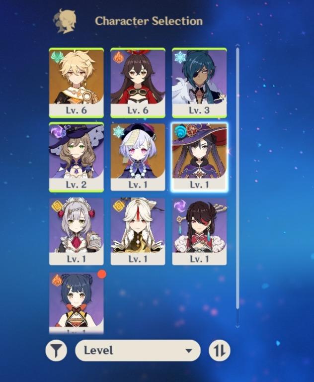 Many 5 Accs Single 5 Accounts Ar7 Genshin Impact Toys Games Video Gaming In Game Products On Carousell