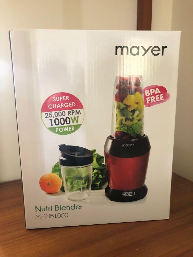 Mayer Nutri Blender, TV & Home Appliances, Kitchen Appliances, Juicers