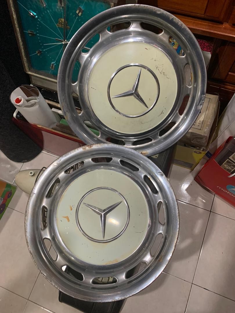 Mercedes hubcaps, Auto Accessories on Carousell