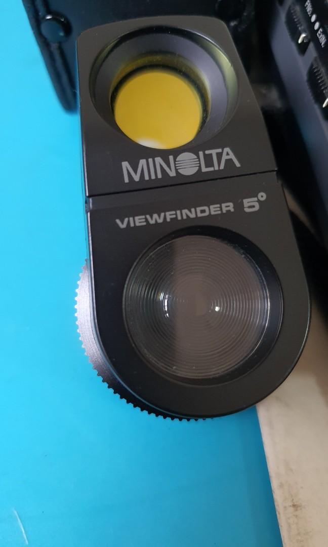 Minolta Flash Meter IV, Viewfinder 5 degree and Spot Mask II