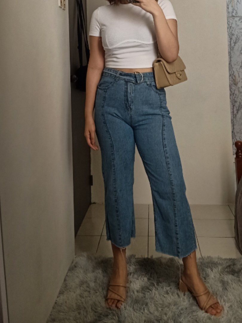 wide mom jeans
