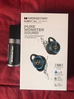 Monster Clarity 101 (used), Headphones & on Carousell