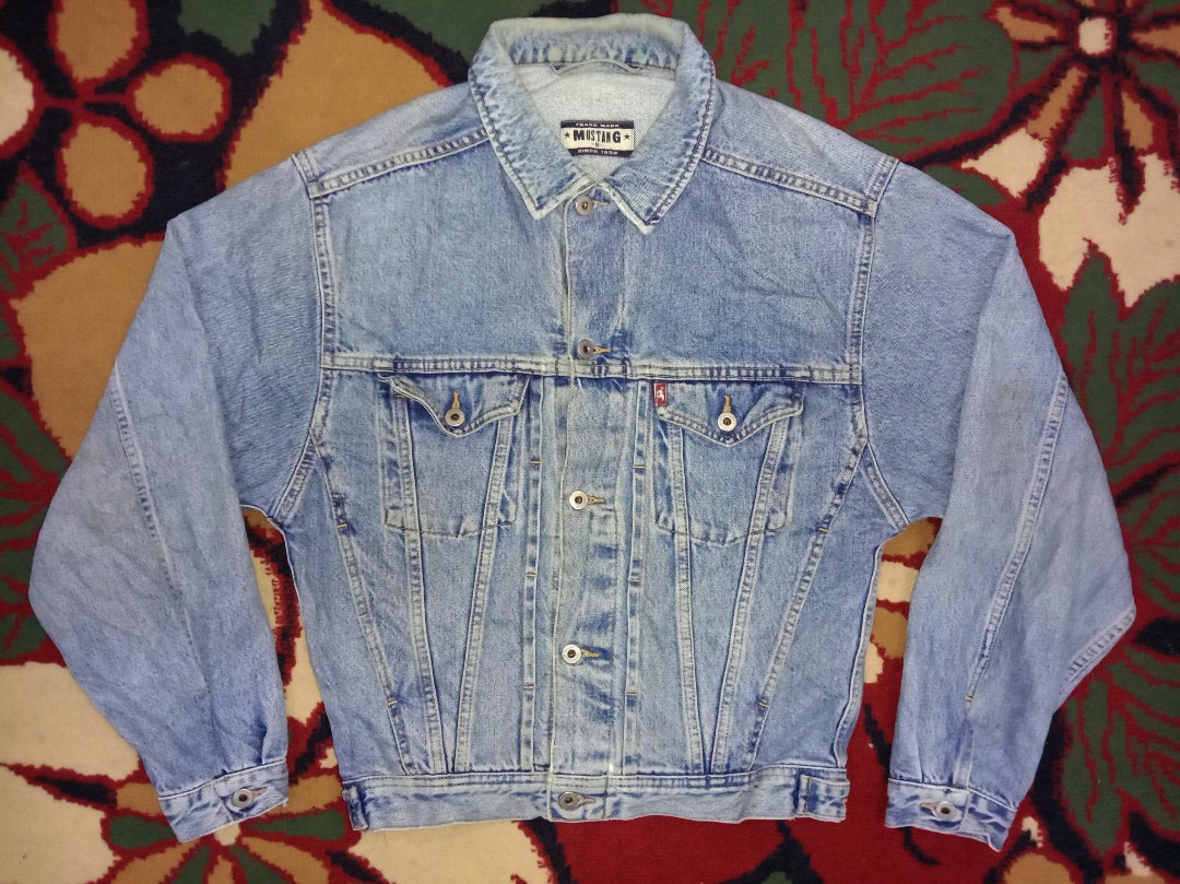 Mustang denim jacket sales