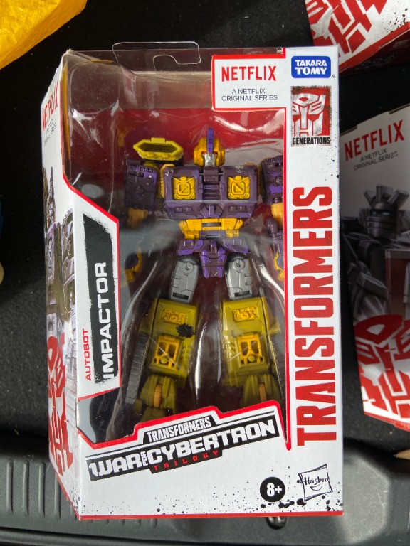 Netflix Transformers War For Cybertron Trilogy Siege Impactor, Toys ...