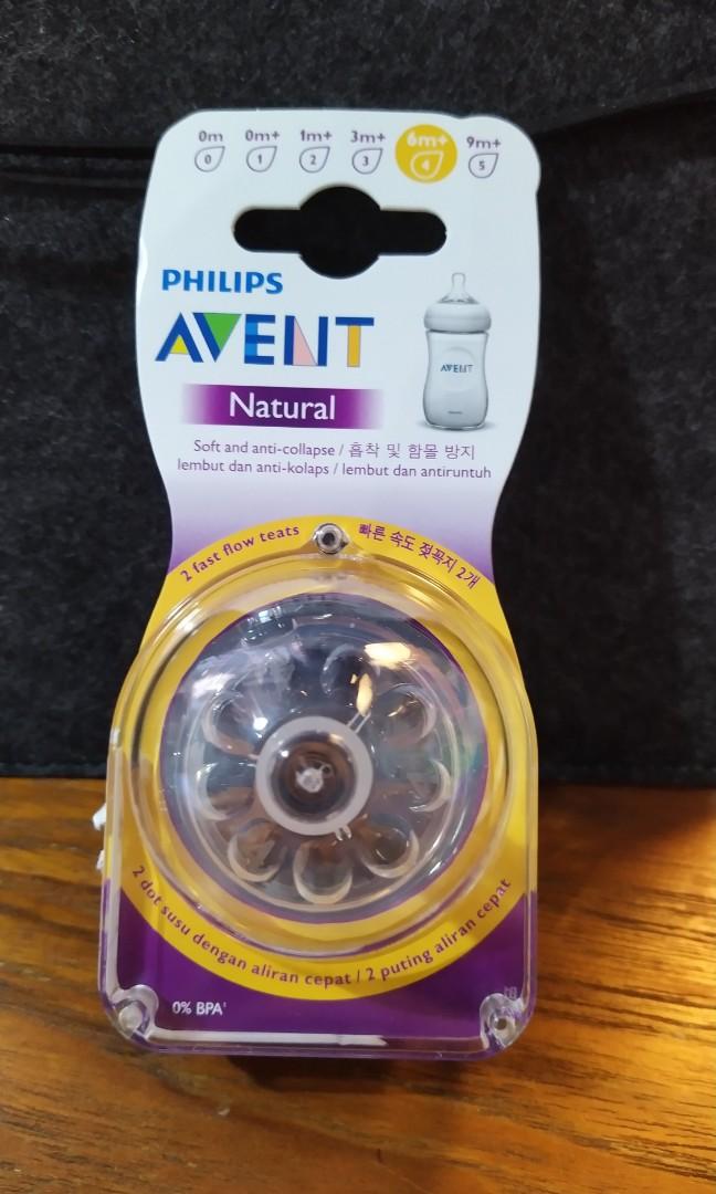 philips avent natural teats size 4