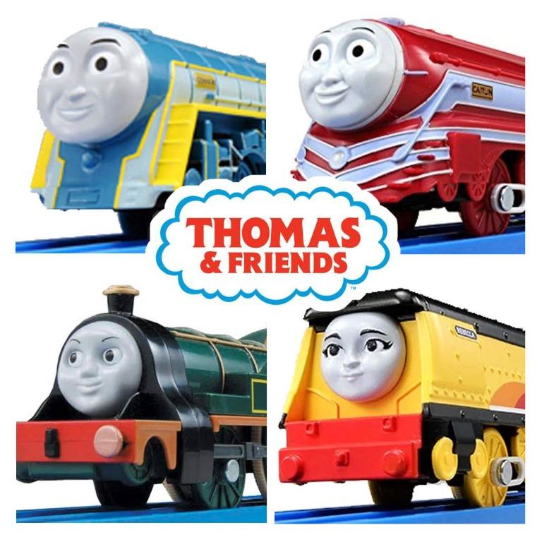 New TOMY Motorised Connor Caitlin Emily Rebecca Train for Plarail
