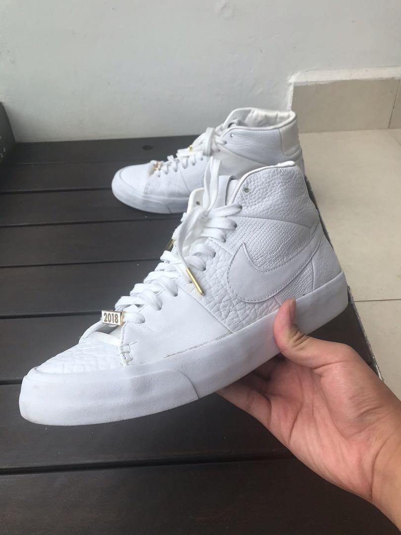 Blazer royal qs white top