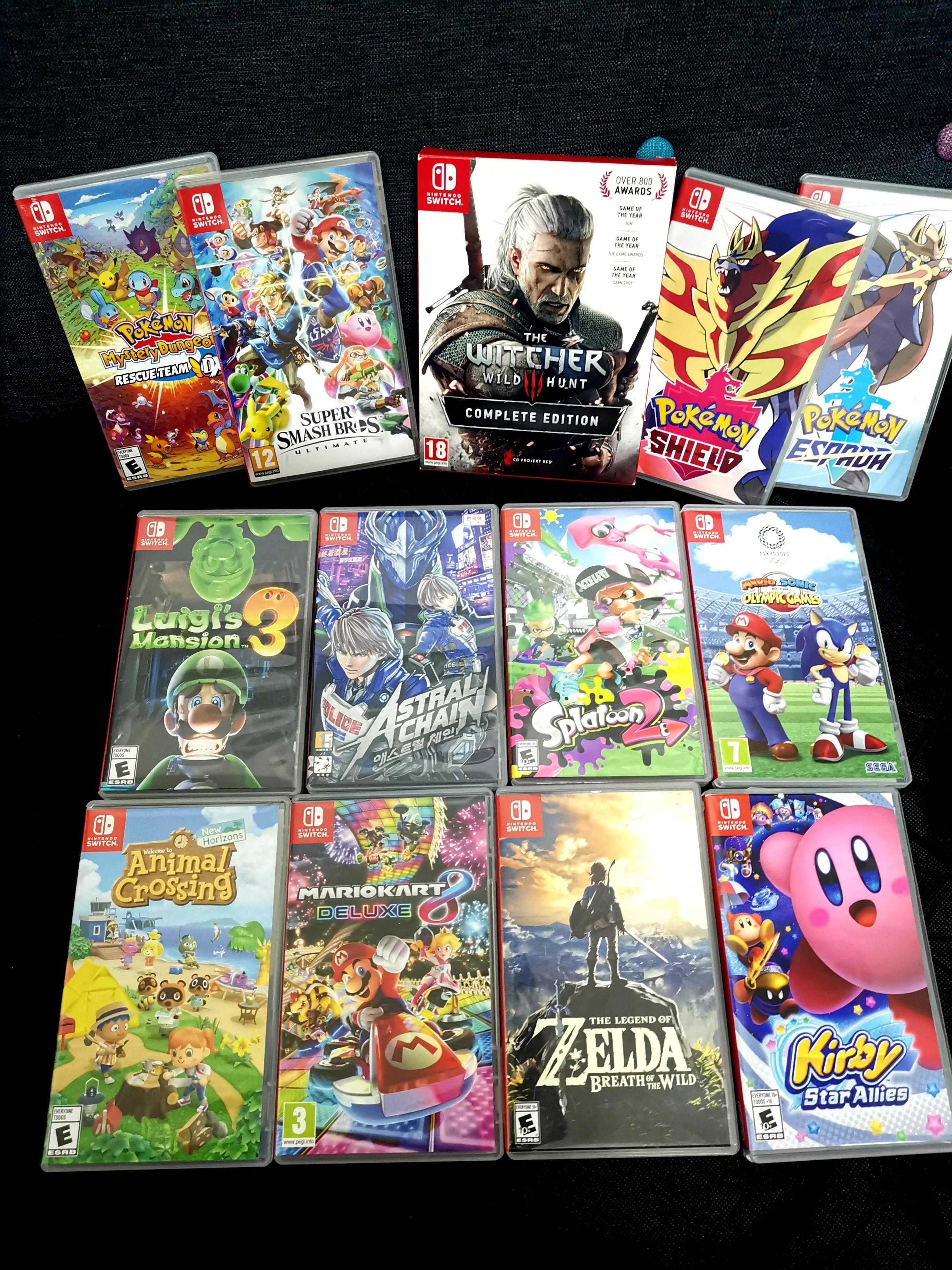 Nintendo Switch Games For Sale Price Range 50 65 Toys Games Video Gaming Video Games On Carousell