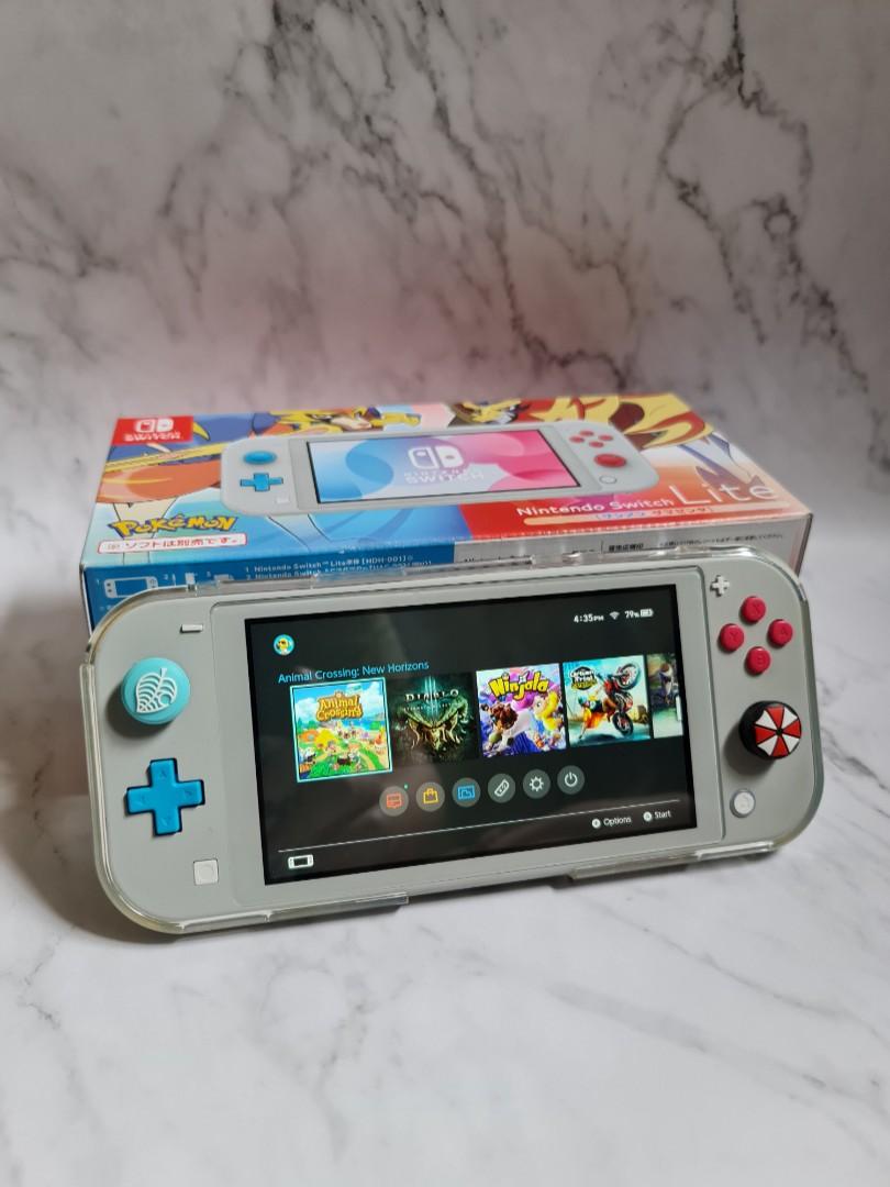 does the switch lite pokemon edition come with the game