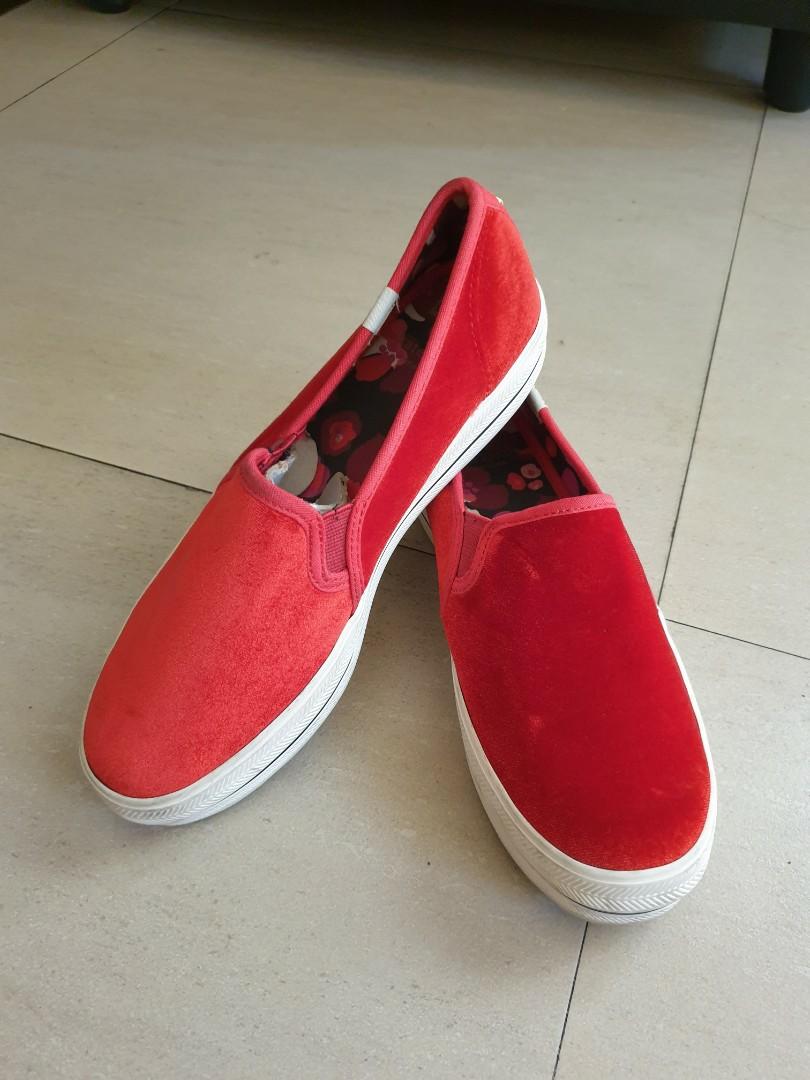 red sequin keds