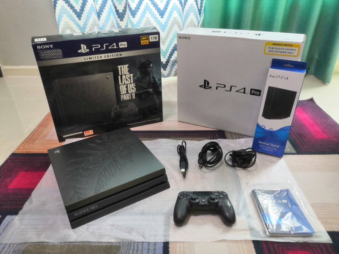 PS4 Pro 1TB The Last of Us Part 2 Limited Edition (Under Warranty