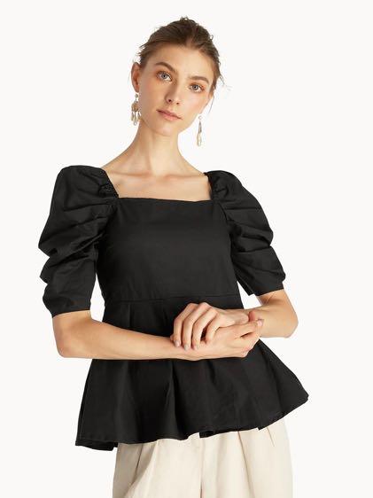 peplum blouses with sleeves