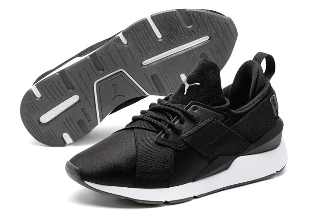 Puma Muse Satin II US 7 Women s Fashion Footwear Sneakers on