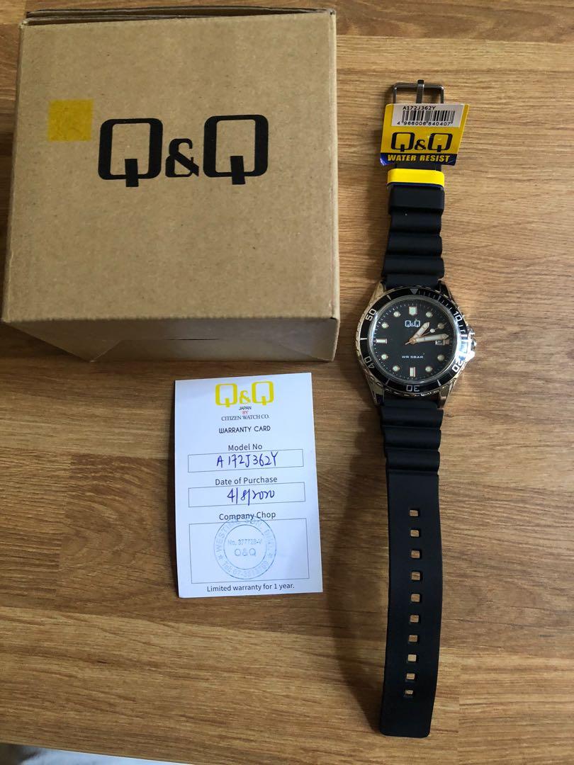 QQ Citizen diver style watch Men s Fashion Watches Accessories