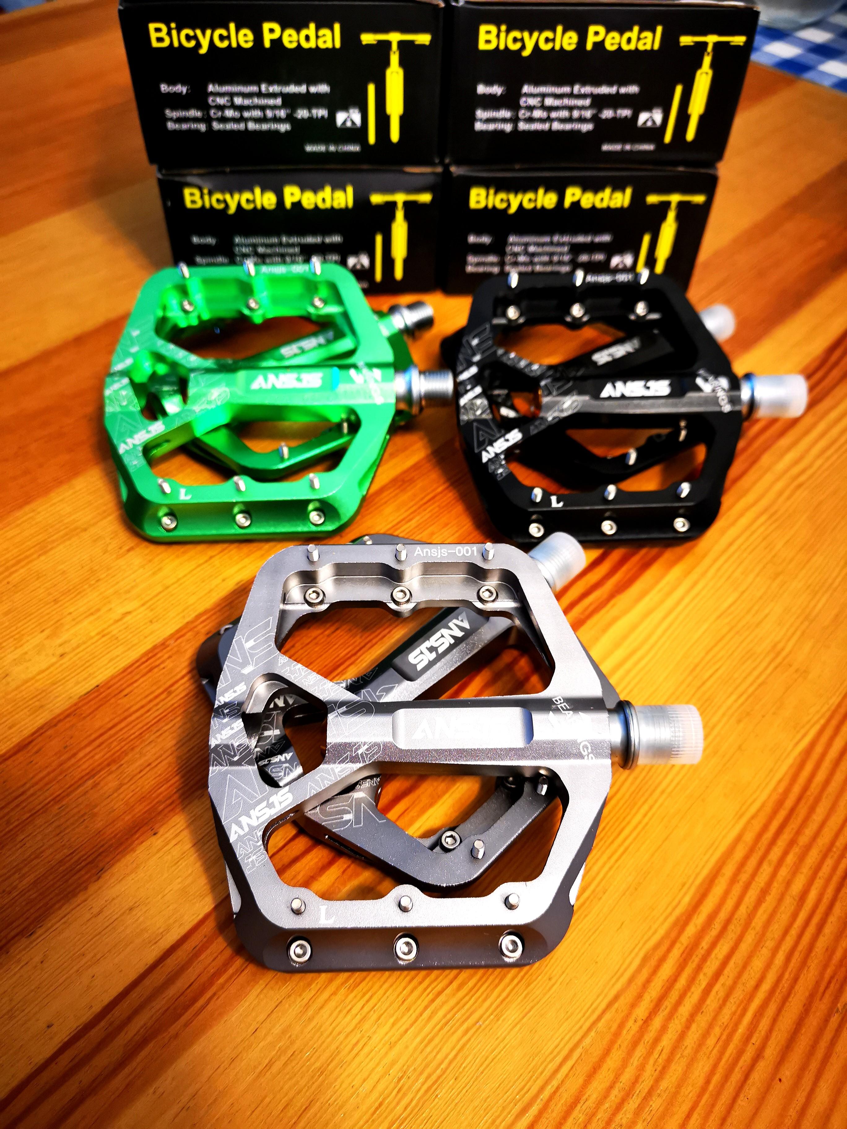 SALE 2020 Ansjs Ultra Light weight Alu Extruded CNC Machined Pedals with sealed Bearings and Cr Mo Spindle. ONLY 360g Sports Equipment Bicycles Parts Bicycles on Carousell