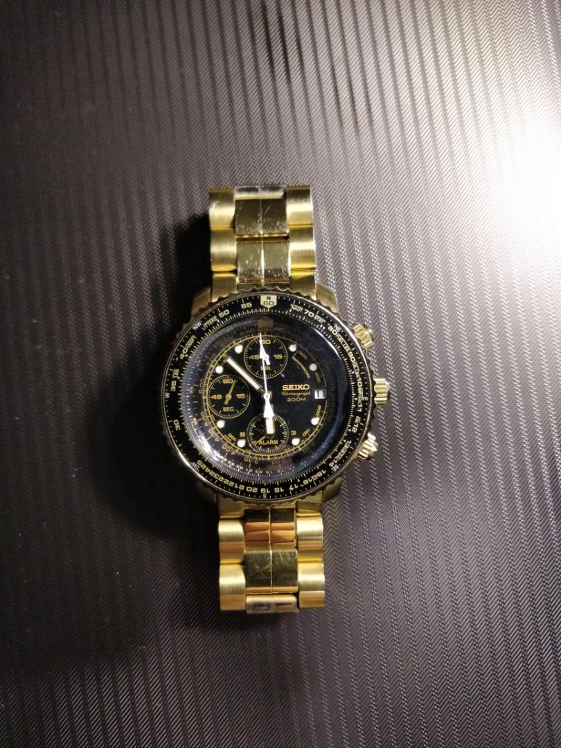 Seiko flightmaster SNA414 Men s Fashion Watches Accessories