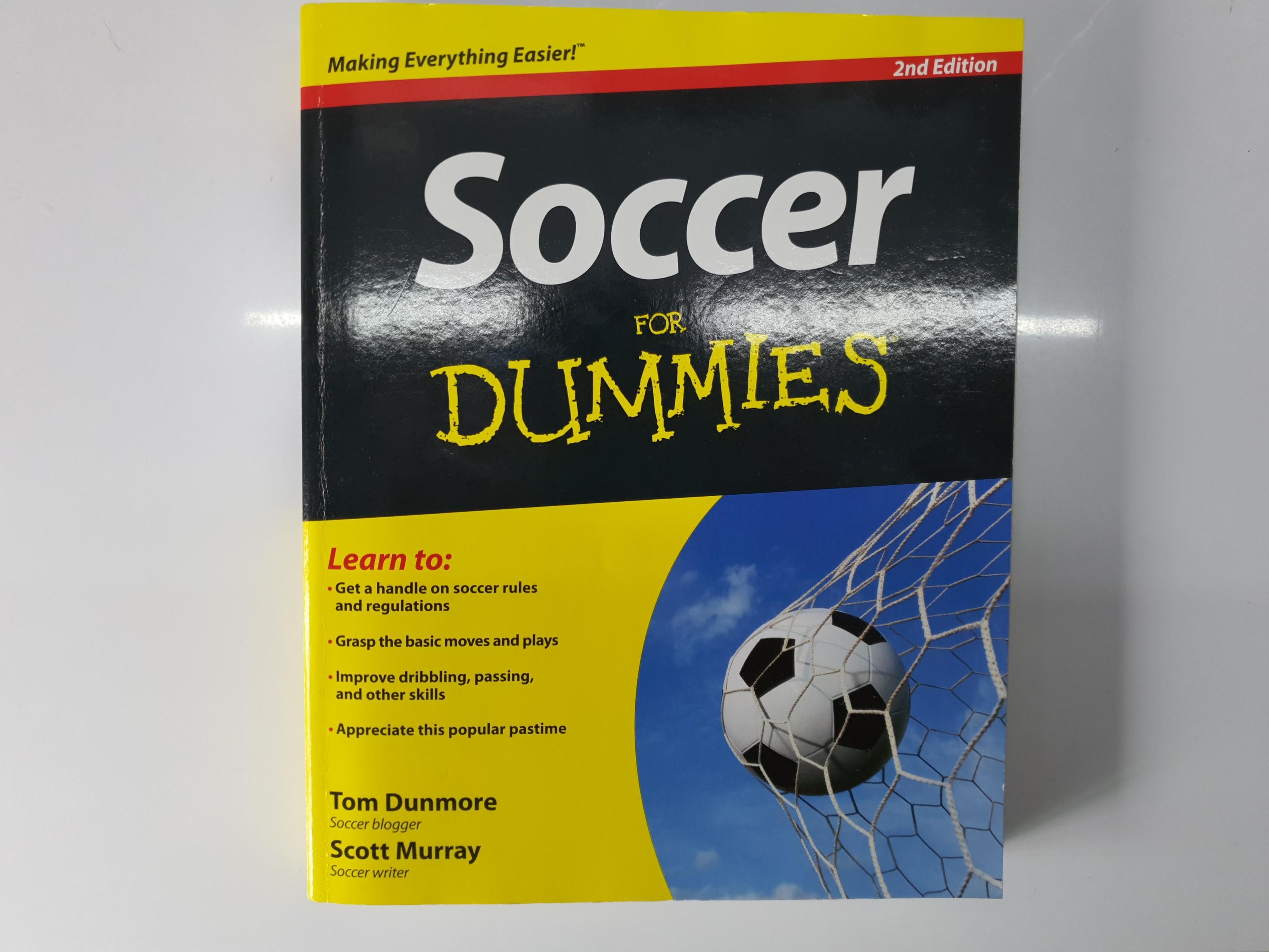 Soccer For Dummies Hobbies Toys Books Magazines Fiction Non Fiction On Carousell