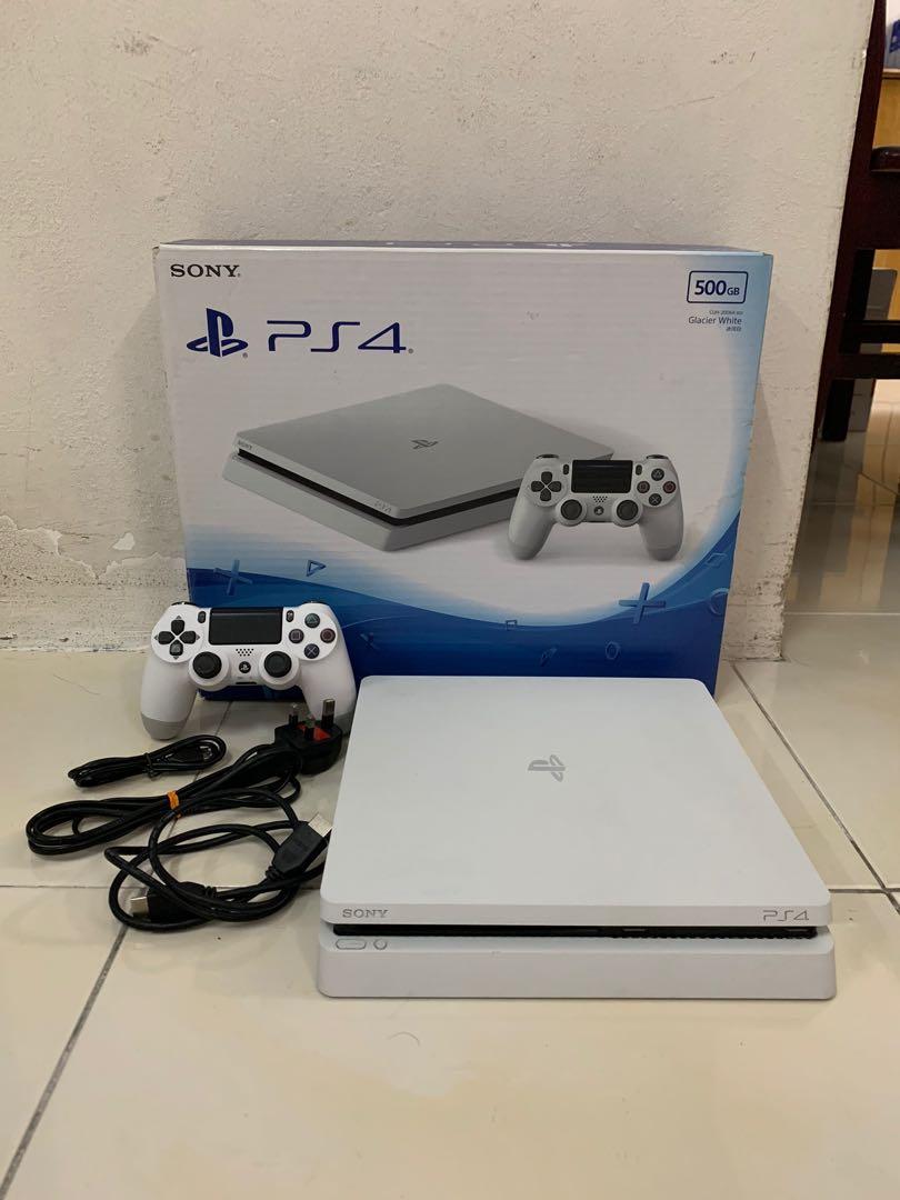 Sony Ps4 Slim 500gb White Glaciar Video Gaming Video Game Consoles On Carousell Sony Ps4 Slim 500gb White Glaciar Video Gaming Video Game Consoles On Carousell