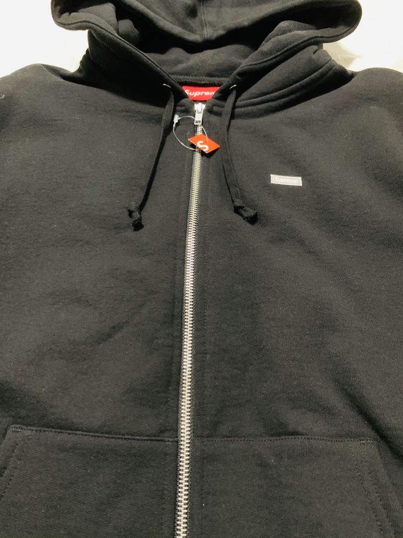 Supreme reflective small best sale box zip up sweatshirt