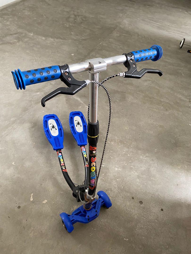Swing Wiggle Scooter 4 Wheels Drifter for Boys and Girls Age 5