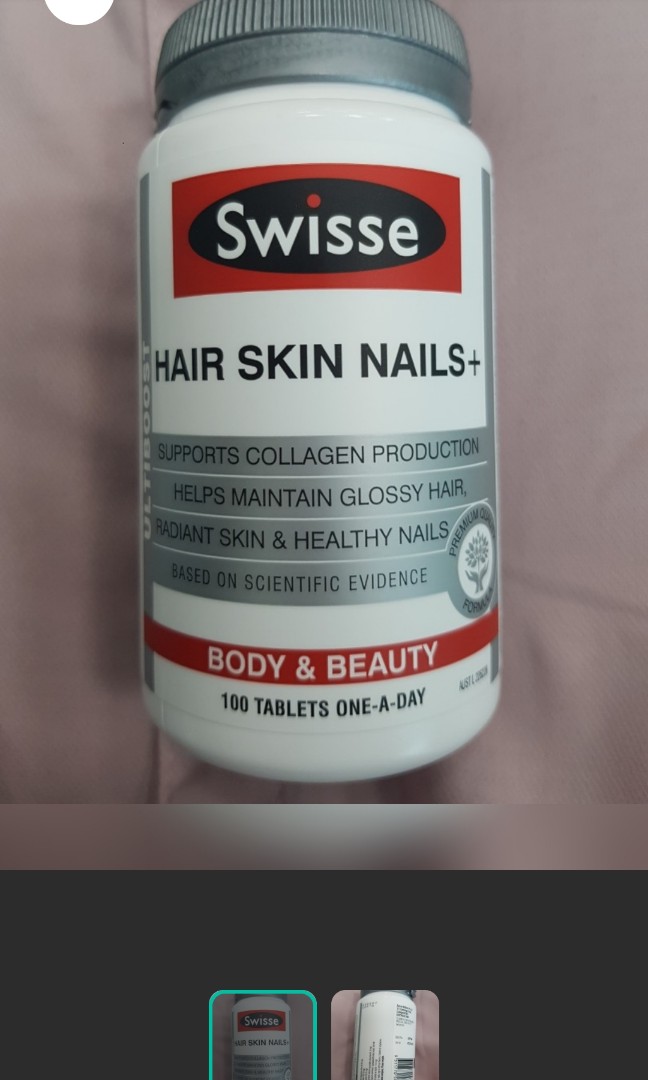 Swisse HSN 100 tablets, Health & Nutrition, Health Supplements