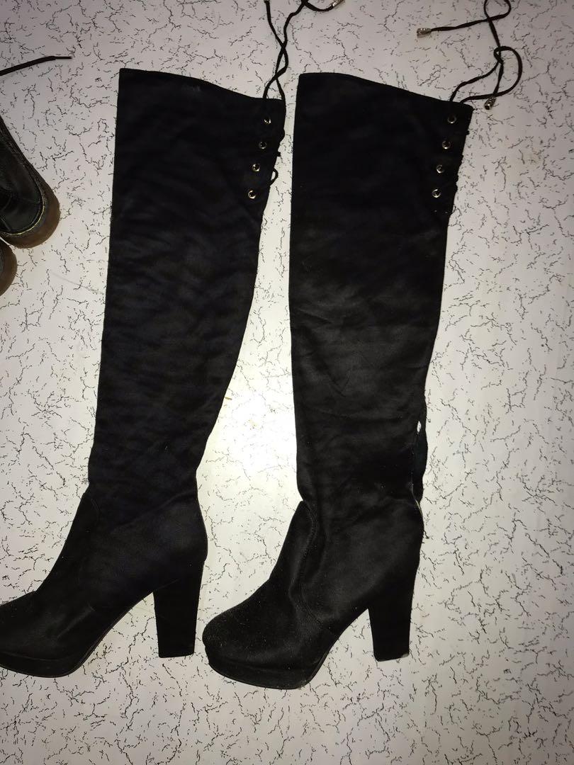 womens high knee boots
