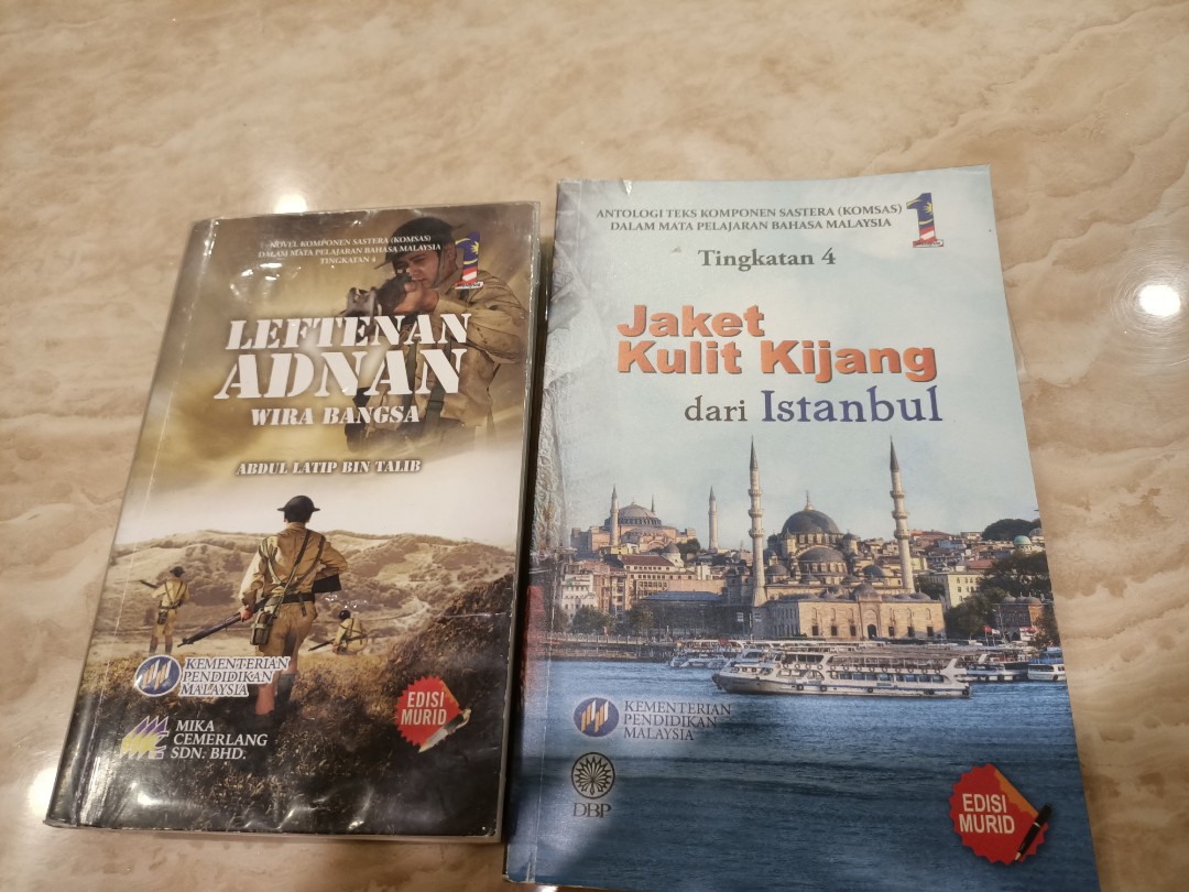 Tingkatan 4 Buku Komsas Komponen Sastera Spm Form 4 Textbooks On Carousell