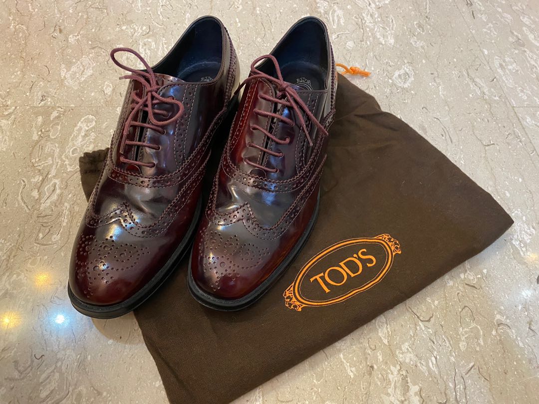 Tod s Women Brogues Size 37 1 2 Women s Fashion Footwear Flats