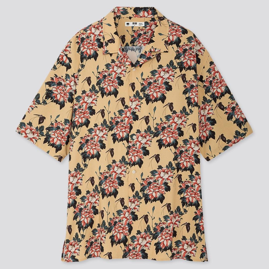 Uniqlo floral shirt clearance