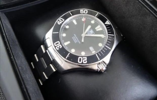 Used tag heuer aquaracer sales