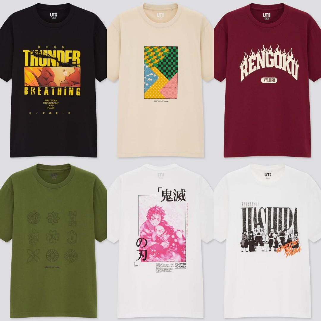 kimetsu no yaiba shirt uniqlo