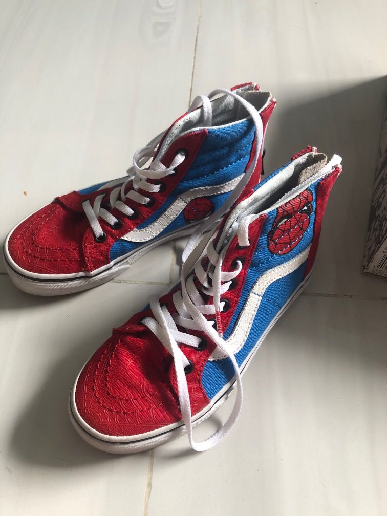 Childrens spiderman deals vans