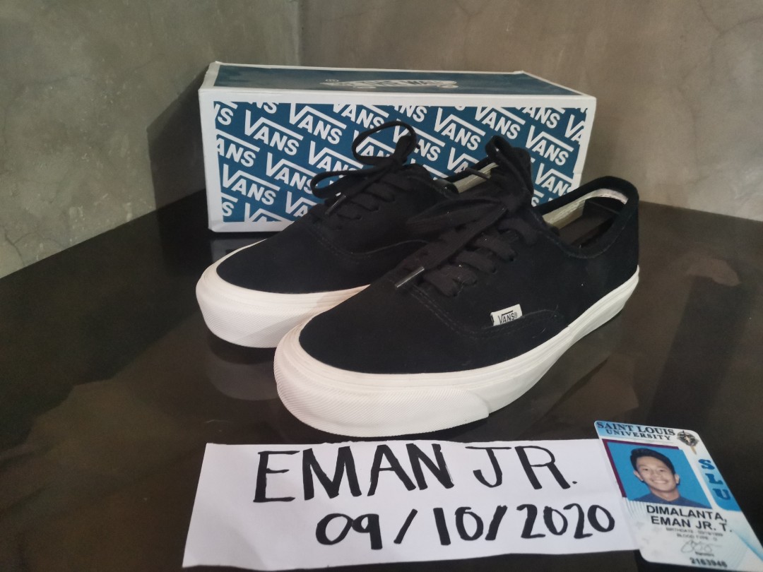 Vans vault authentic suede, Men's Fashion, Sneakers on Carousell