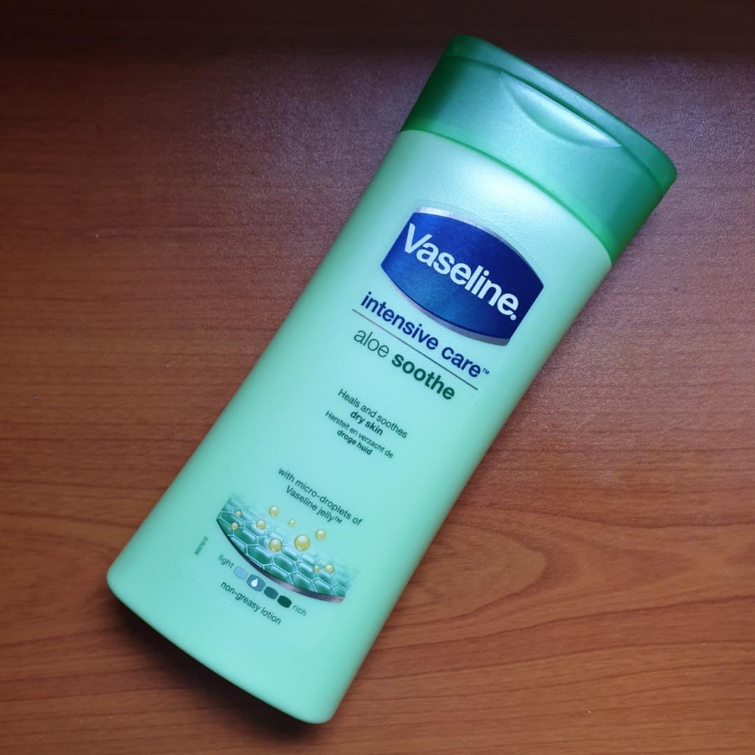 vaseline intensive care lotion for face